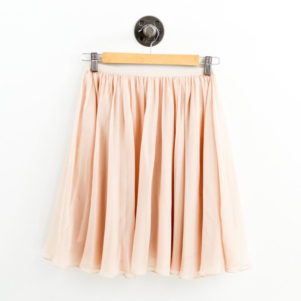 Rolando Santana Blair Silk Skirt #135-193